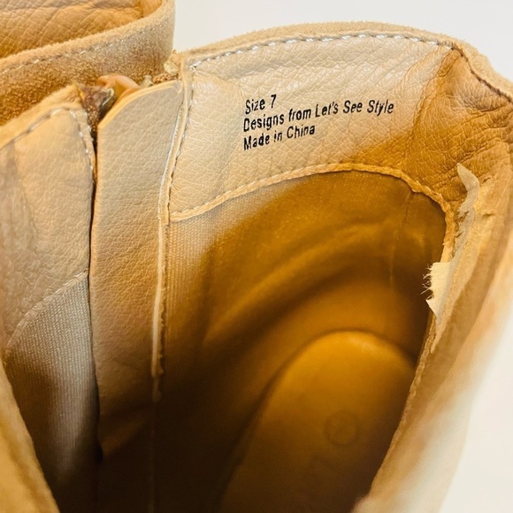 Los Angeles Ankle Wedge Boots - Picture 7 of 9